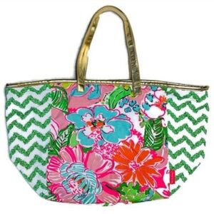 Lilly Pulitzer cloth tote